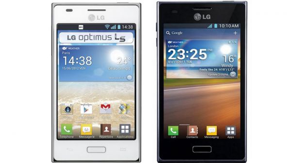 LG Optimus L5 Dual LGE615 Branco, Dual Chip, Android 4.0, 3G